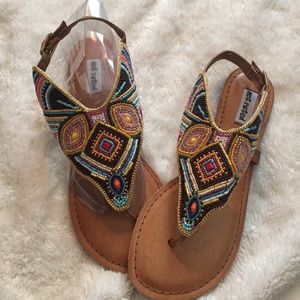 Boho sandals! So cute! Size 6