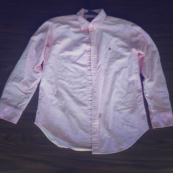 Pink button up shirt - Picture 1 of 3