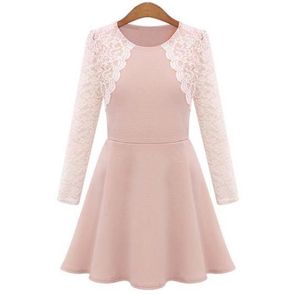 🔴Sold🔴 White and pink Lacey dress