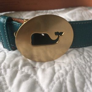 VINEYARD VINES LEATHER BELT