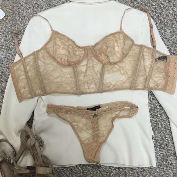 Kiki De Montparnasse Le Fluer Bra & Thong Panty - Picture 2 of 4