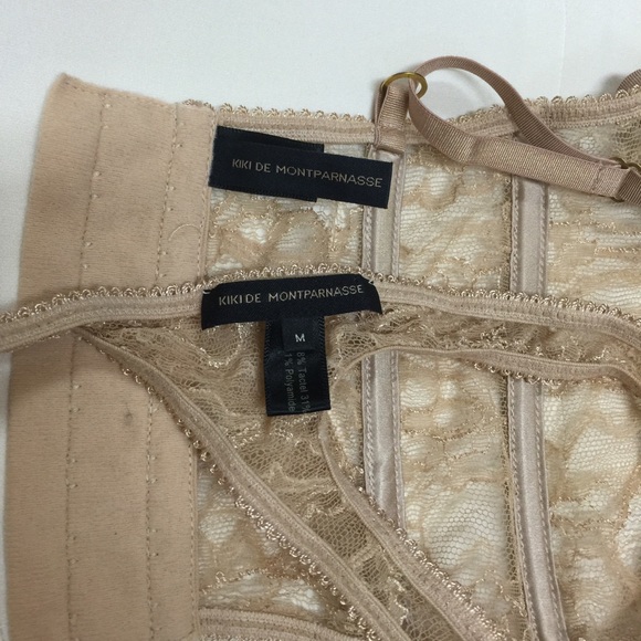 Kiki De Montparnasse Le Fluer Bra & Thong Panty - Picture 3 of 4