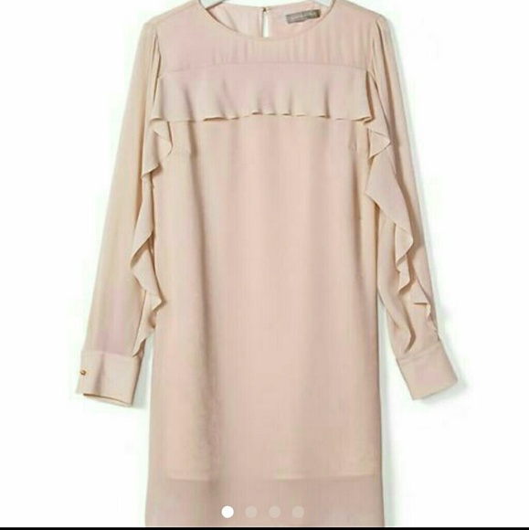 Banana Republic ruffle dress