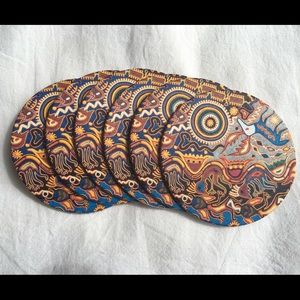 Beautiful Mexican coasters