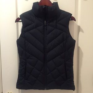 Black Down Vest