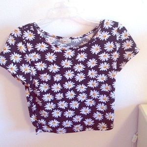Flowery Crop Top