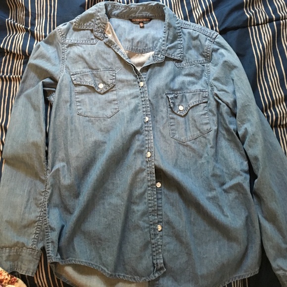 Victoria Secret Long sleeve button up
