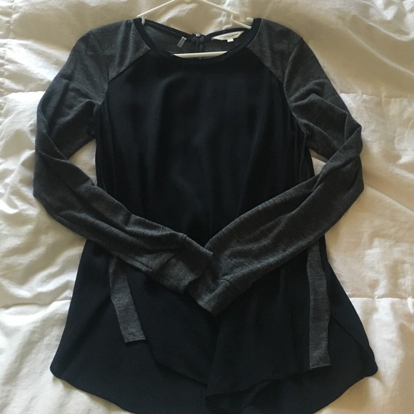 Rebecca Taylor 2 tone top size 6
