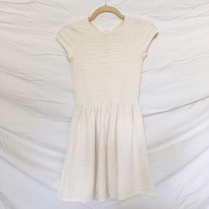 Cream dress Urban Outfitters