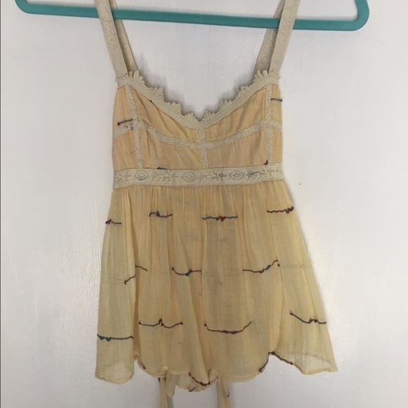 Free People Backless Top