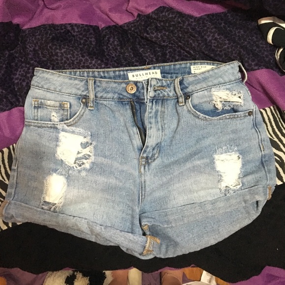 Bullhead denim shorts