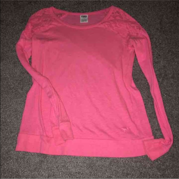 PINK lace top