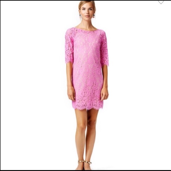 💕Robert Rodriguez Peony Lace Shift Dress