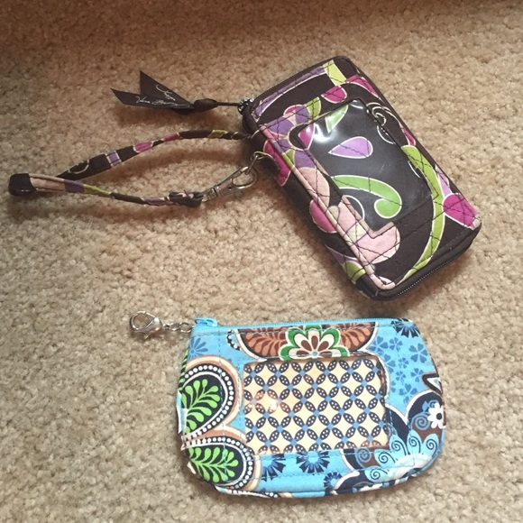 Vera Bradley small wallet and coin/ID purse