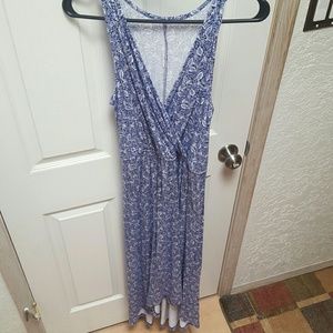 Long, High-Low summer dress