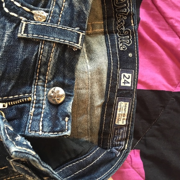 Miss Me jeans size 24 skinny - Picture 4 of 4