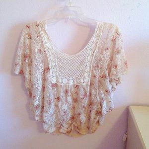 Floral Lacey Blouse