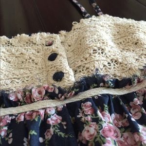 Floral Spaghetti Strap Top