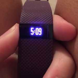 Purple Fitbit Charge HR