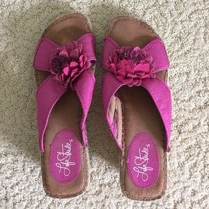 Cute pink shoes