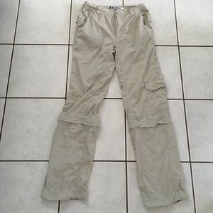 Womens Columbia GRT Omni-Dry Beige Pants