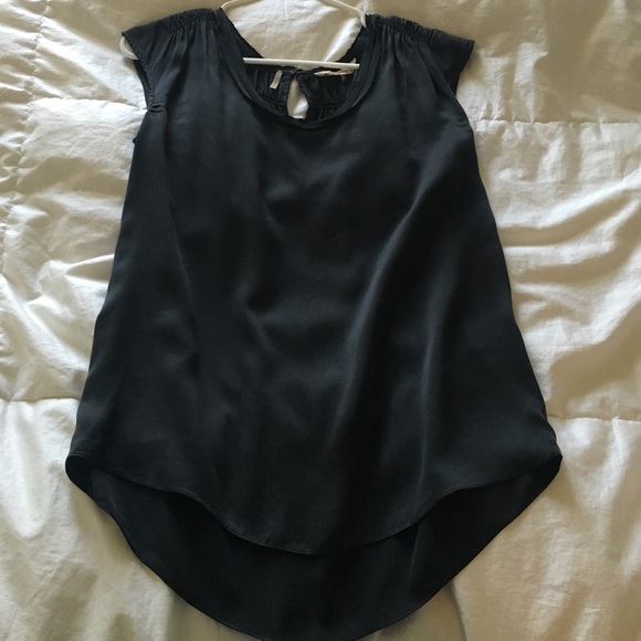Rebecca Taylor black silk T size 4