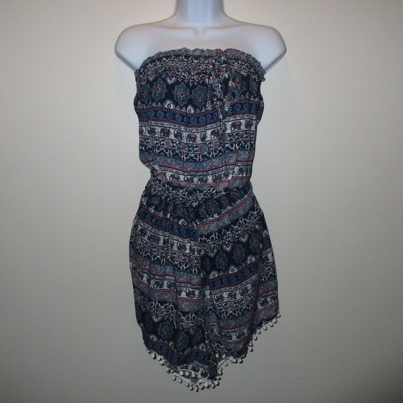 ⚓️ Firm! Plus Size Smocked Romper NEW - Picture 3 of 4