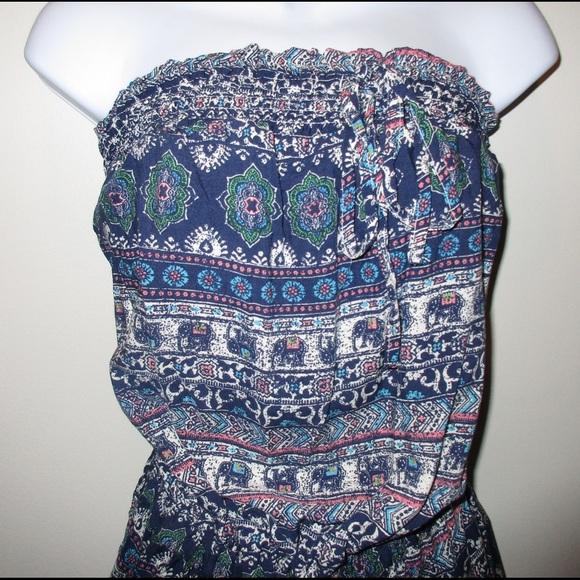 ⚓️ Firm! Plus Size Smocked Romper NEW - Picture 4 of 4