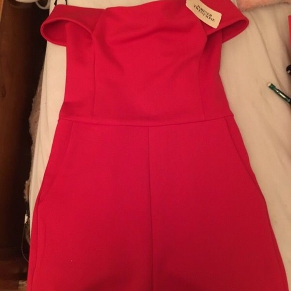 Red romper