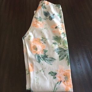 Floral leggings