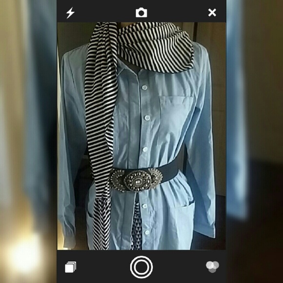 Hand made belt Belt  with stripped  scarf