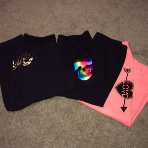 SET OF 3 Lounge Capris