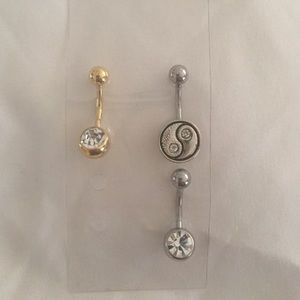 Brand new unused Naval or belly button rings