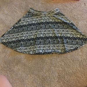 Small LA Hearts skirt from pacsun