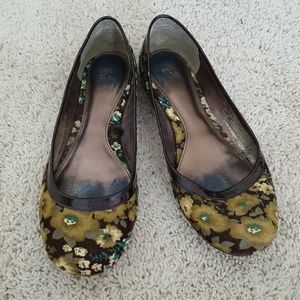 Floral Zara Flats