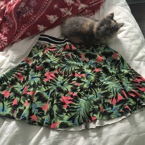 TopShop Floral Skirt