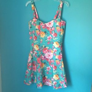 Papaya Floral Print Dress