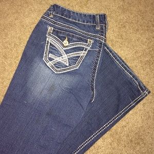 Worn Jeans