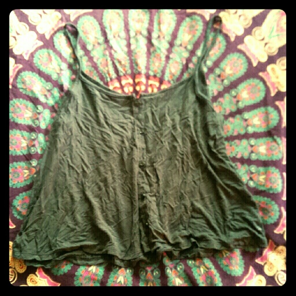 Soft & sexy ae button down tank