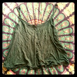 Soft & sexy ae button down tank