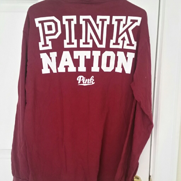 Long sleeved PINK shirt