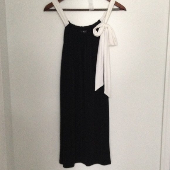 Express Black Flow-y Dress