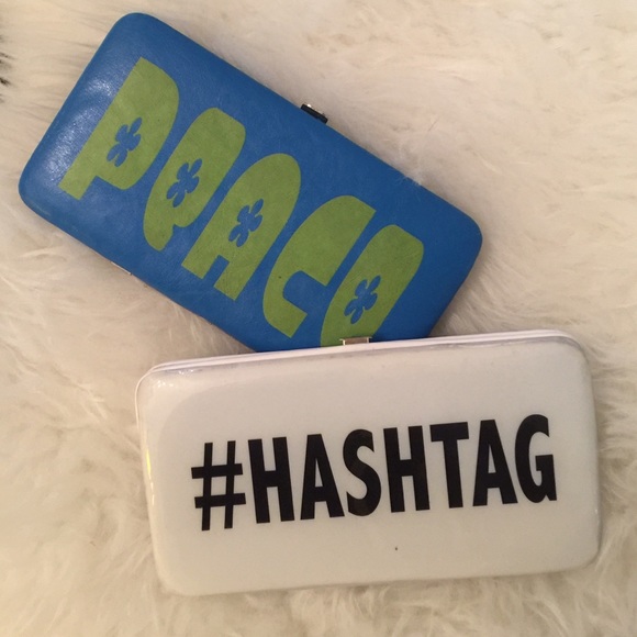 2 wallets/card holder/credit card money holder