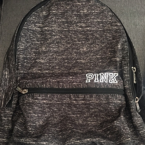 PINK Victoria Secret Grey Limited Edition Backpack