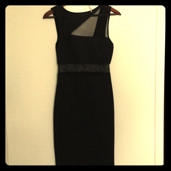 Lulus Bodycon Black Dress