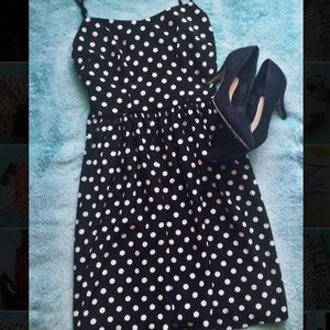 polka dot sun dress