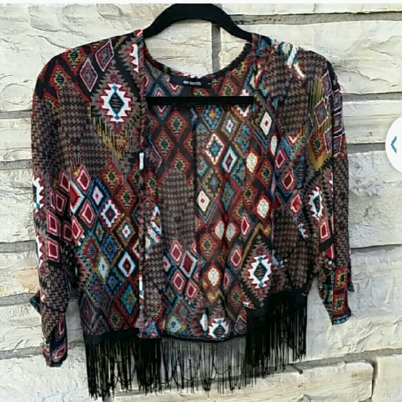Kimono cropped cardigan, Size S