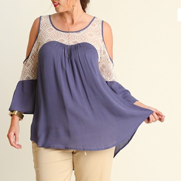 Cold Shoulder Top 💥 1X Only - Picture 3 of 4