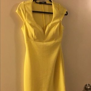 Yellow dress from Lulu's