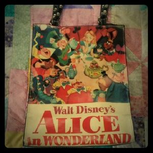 Disney Alice in Wonderland tote bag